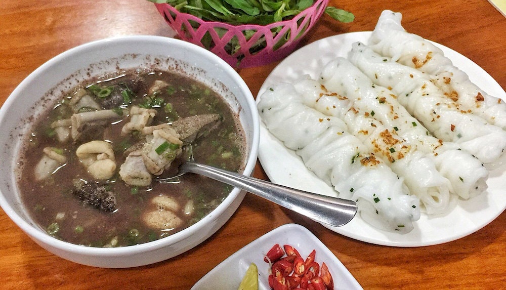 Bánh mướt xáo lòng